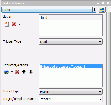 Tasks section
