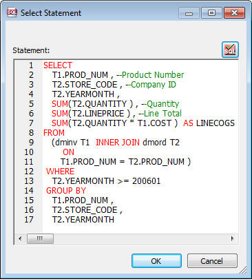 Select statement