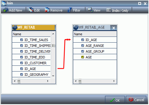 Join dialog box