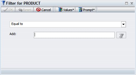 Filter Prompt Dialog Box