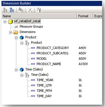 Dimension Builder Based Hierarchy