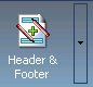 Header and Footer Button