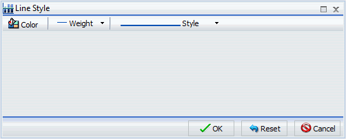 Line Style Dialog Box