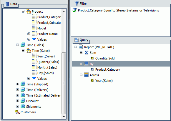 Query Pane for Report