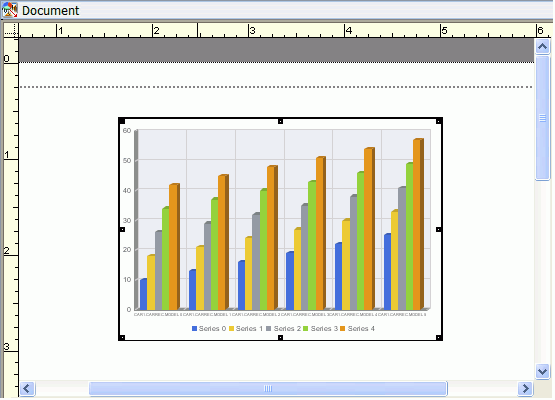 Chart in the Results panel