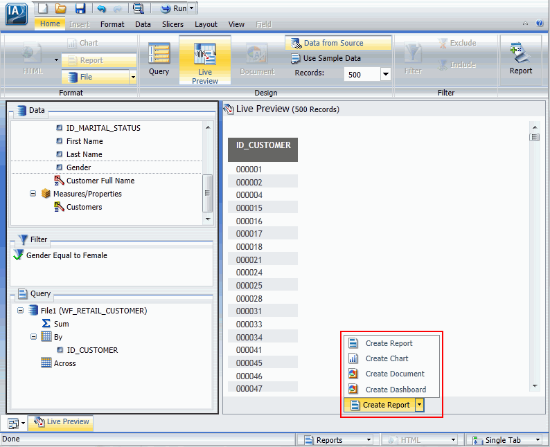 Create Menu