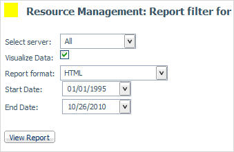 Report Filter