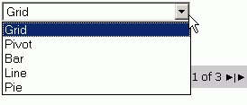 active form control drop-down menu