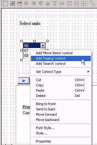 Add ’Paging’ control option