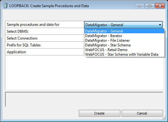 Drop-down menu