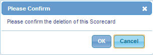 Delete confirmation