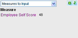 user-entered measures