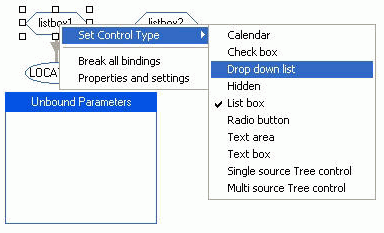 Drop Down list
