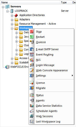 Workspace folder