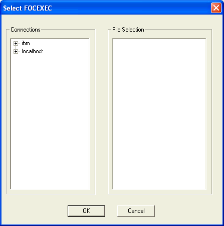 FOCXEXC dialog box