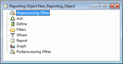 Reporting Object Tool