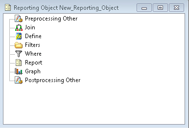 Reporting Object Tool