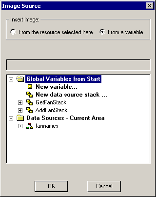 Image Source dialog box