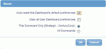 Reset window