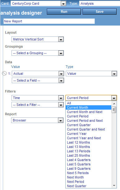 Analysis Designer