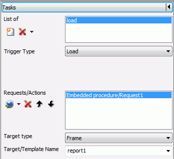 Tasks section
