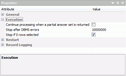 Execution Properties
