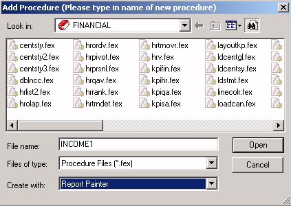 Add Procedure