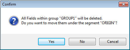 Confirmation Message