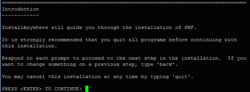 UNIX install