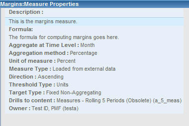 Measure Properties