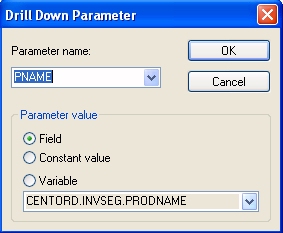 Drill Down Parameter