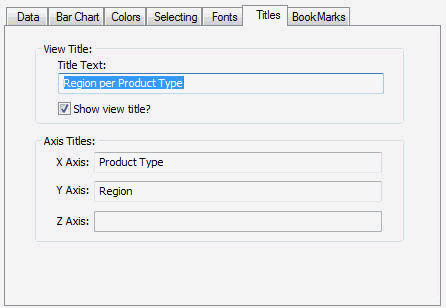 Titles Tab