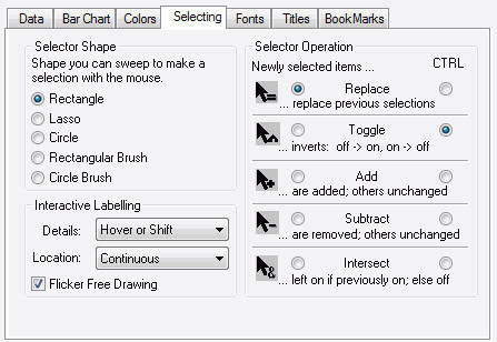 Selecting Tab