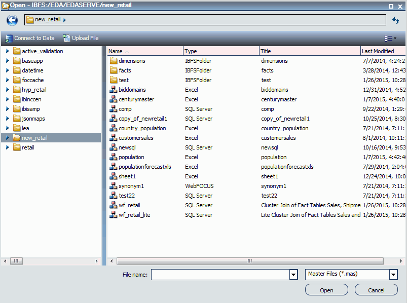 Select a data source