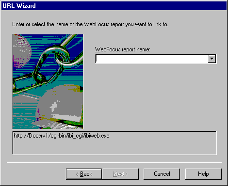 URL Wizard dialog box