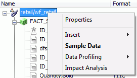 Impact Analysis Option