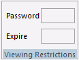 Viewing Restrictions group