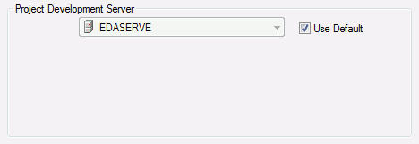 Project Development Server area