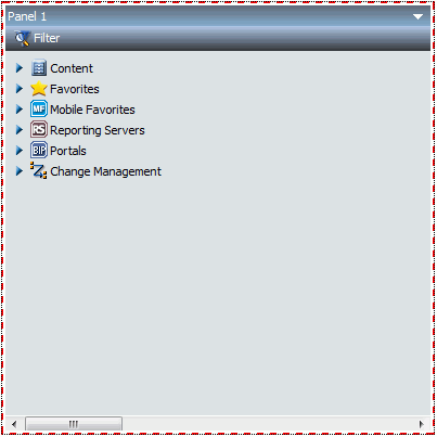 Resource Tree panel