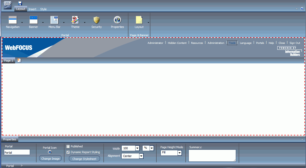 Portal Designer