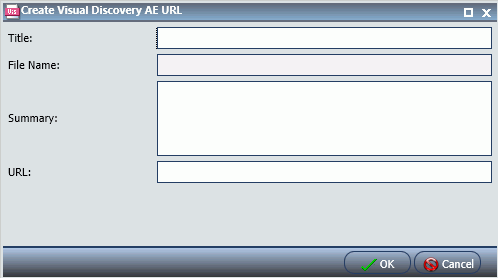 Create Visual Discovery AE URL