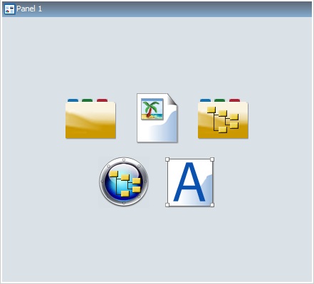 Content area icons