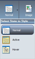 Select State to Style option