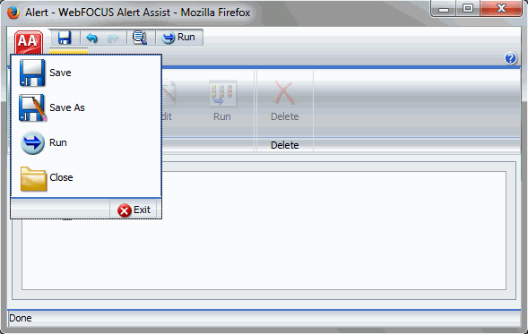 Alert Assist Main Menu