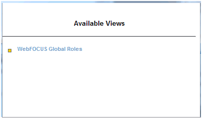 Available Views
