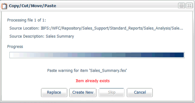Confirm Create New File dialog box