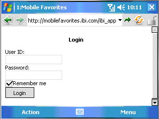 Pop-up form