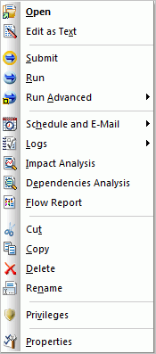 Context menu