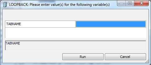 Dialog box with request 