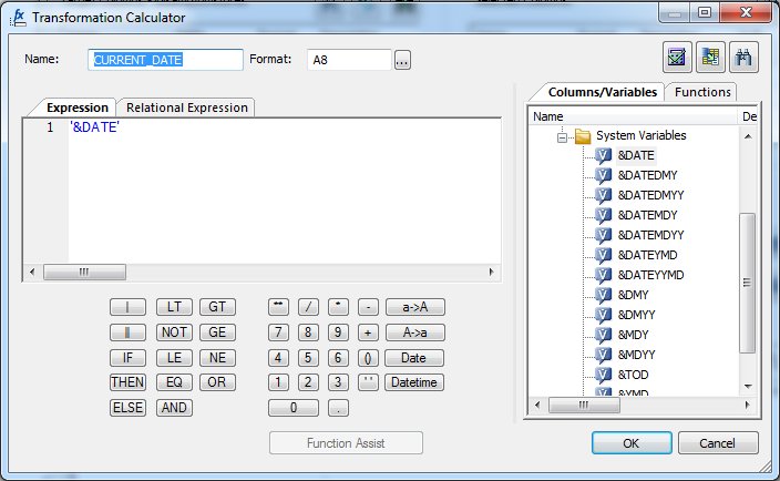 Transformation Calculator 